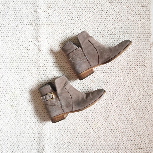 Michael Kors Shoes - Micheal Kors suede buckle booties